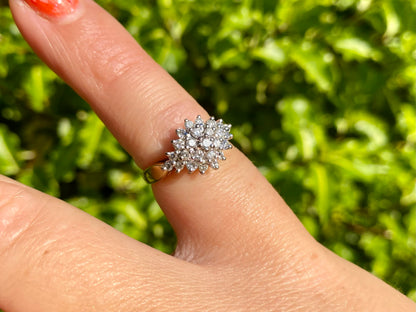 Vintage 9ct Gold 0.50ct Diamond Ring