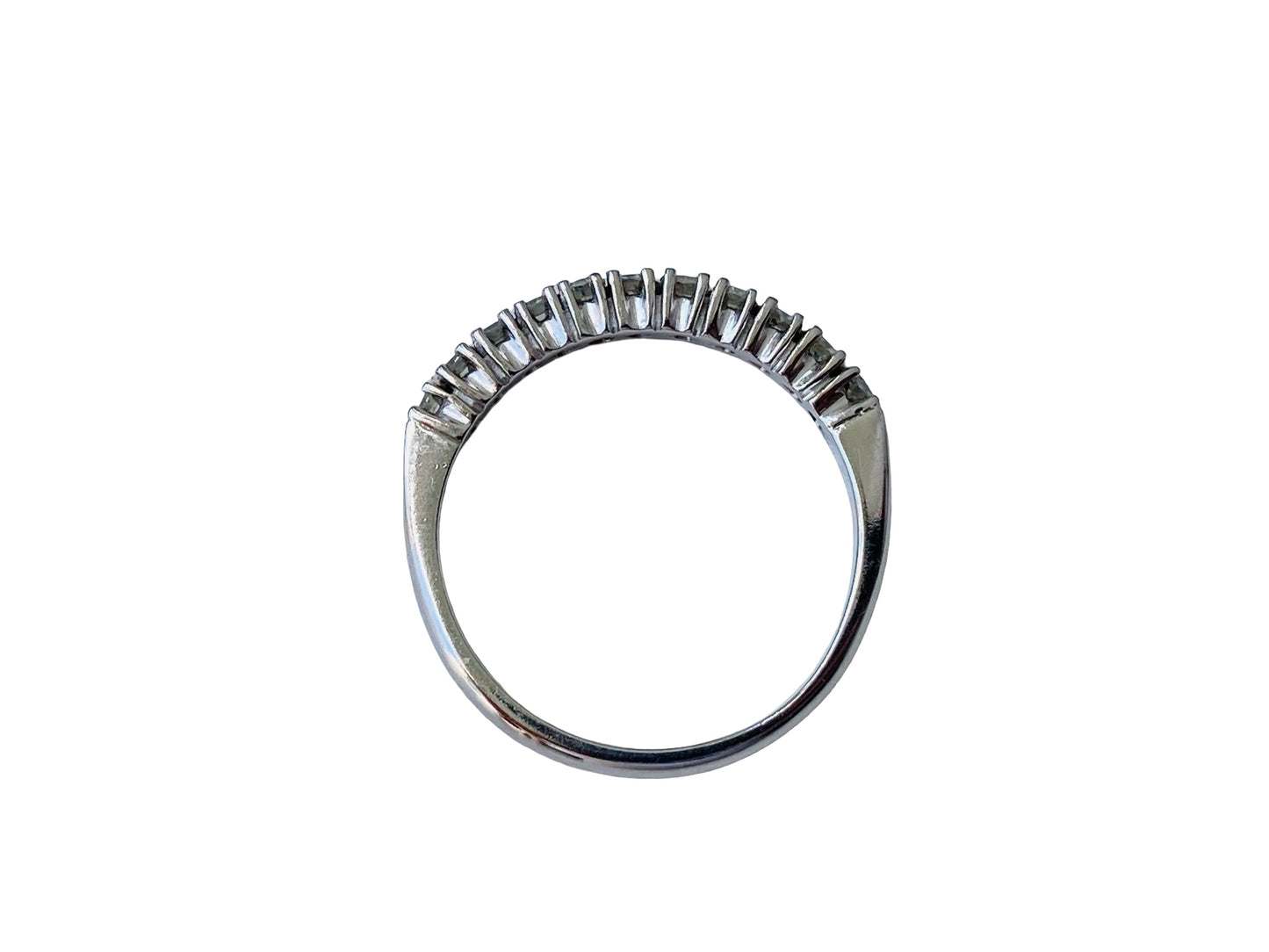 Vintage 18ct Gold Eleven-Stone Diamond Ring