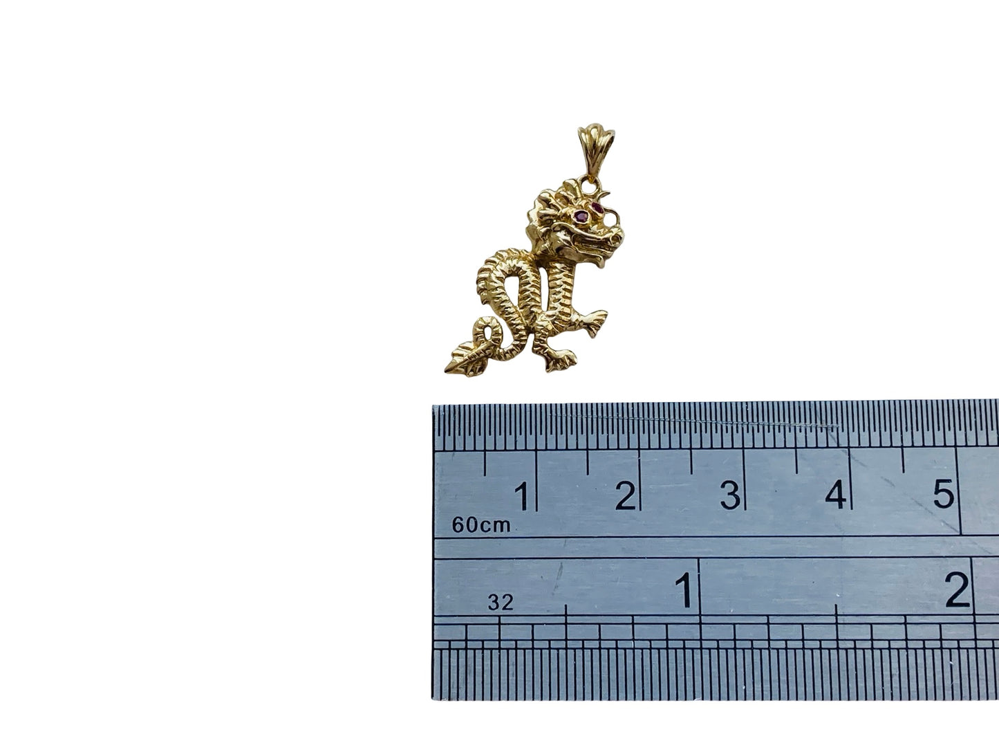 9ct Gold Chinese Dragon Charm or Pendant