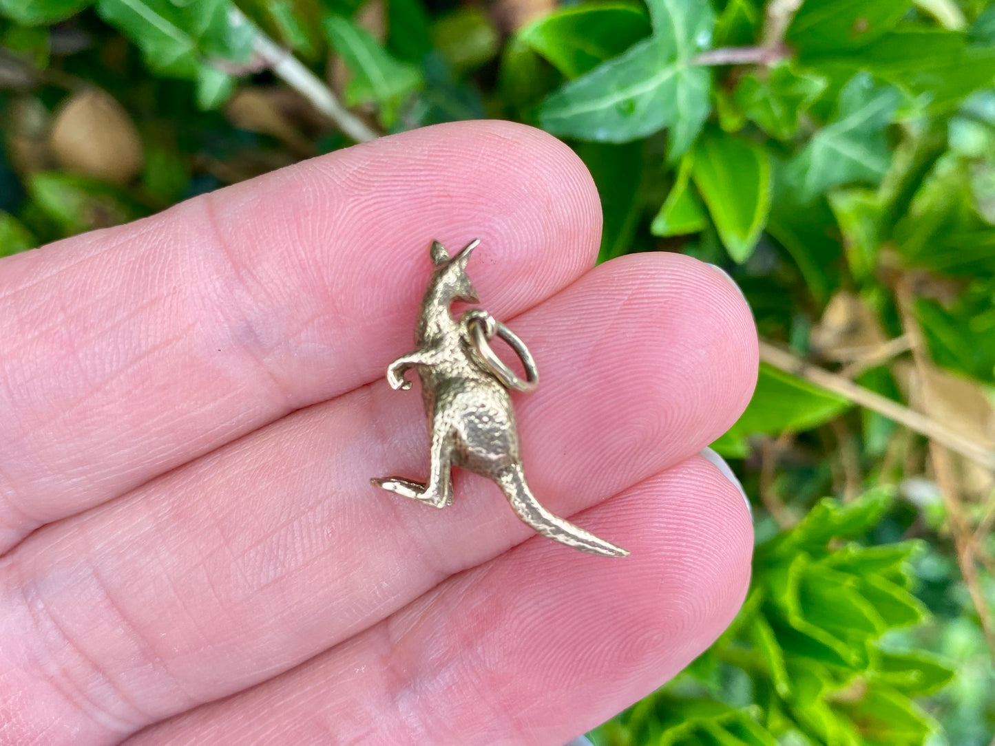 Vintage 9ct Gold Kangaroo Pendant