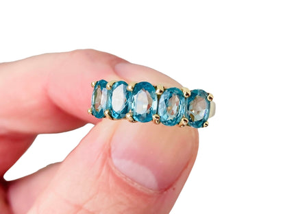 9ct Gold Topaz Ring