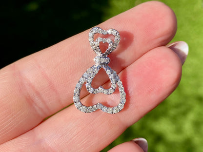 9ct Gold Diamond Pendant
