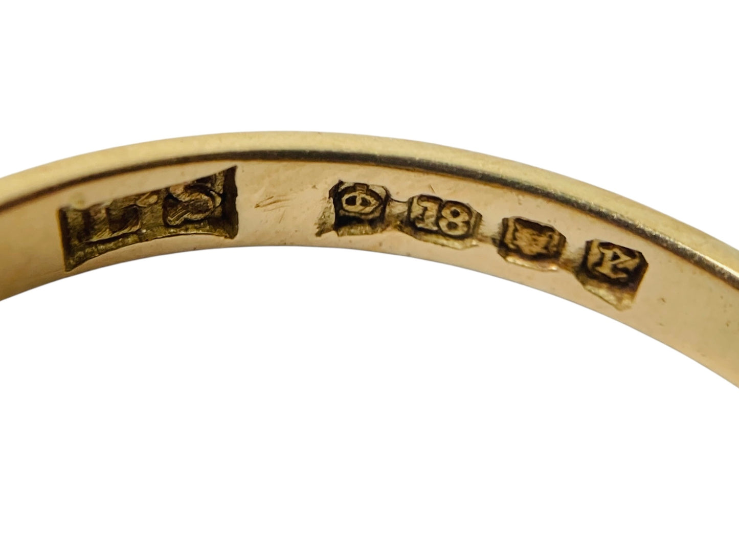 Antique 18ct Gold Two-Stone Diamond Toi Et Moi Ring