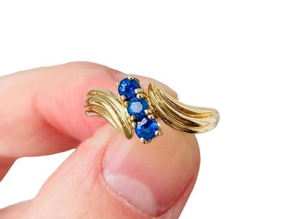 9ct Gold Sapphire Ring