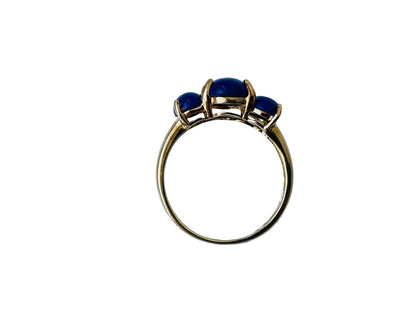 9ct Gold Lapis Lazuli Ring