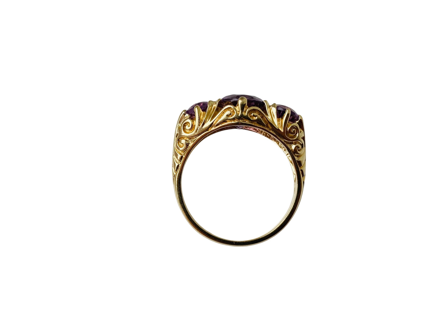 Vintage 9ct Gold Amethyst Ring