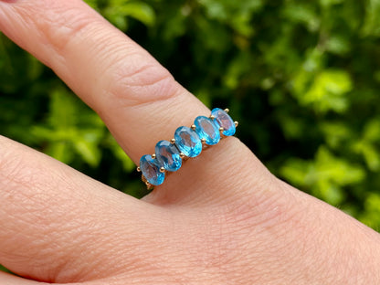 9ct Gold Topaz Ring