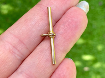 Antique 9ct Gold T-Bar