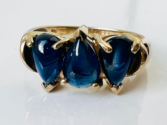 9ct Gold Sapphire Ring