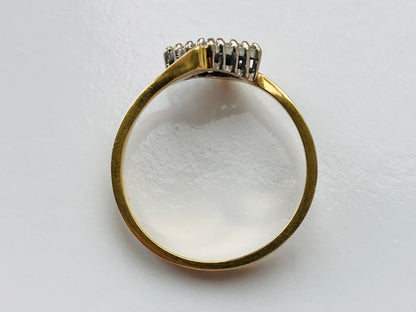 Vintage 18ct Gold Diamond Ring