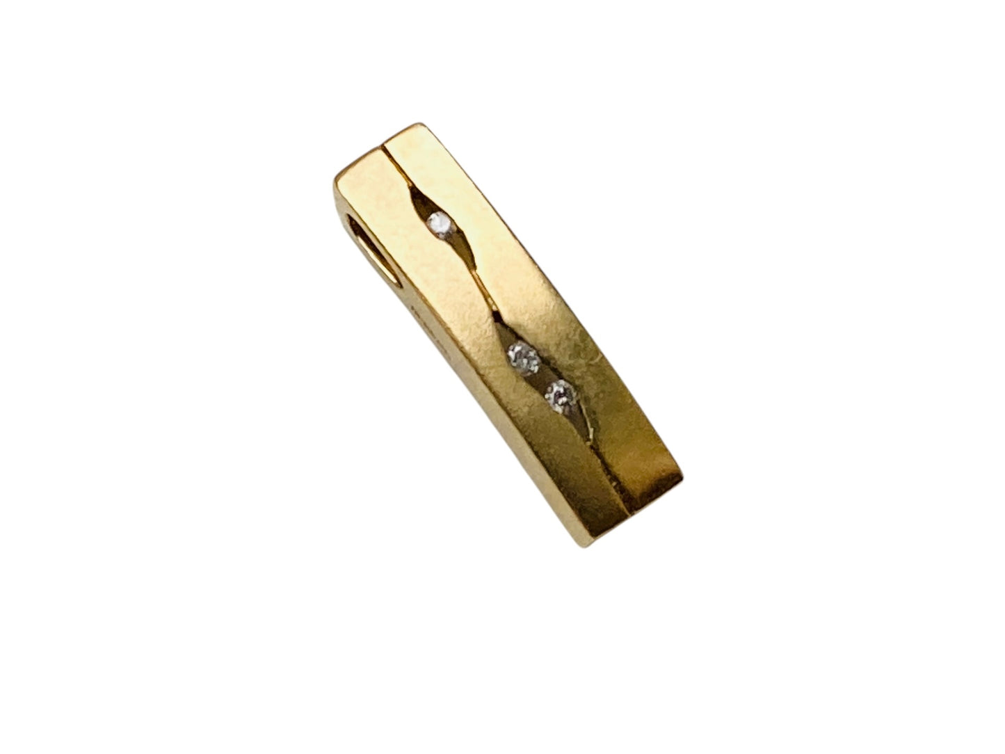 9ct Gold Diamond Pendant