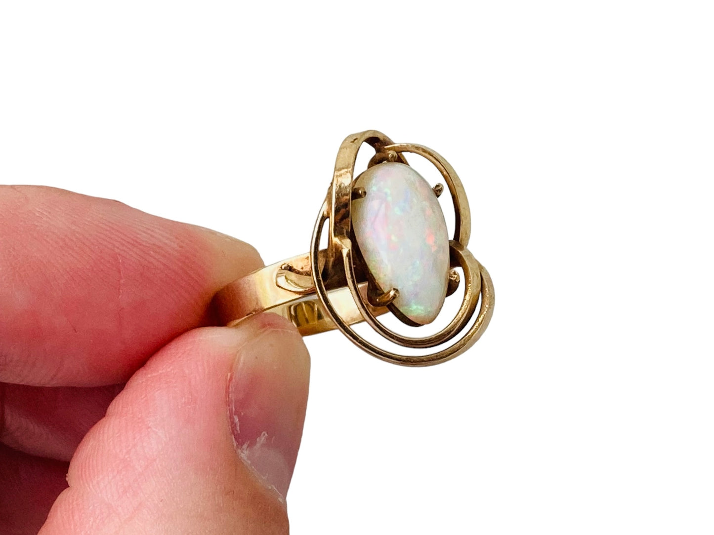 Vintage 9ct Gold Opal Ring