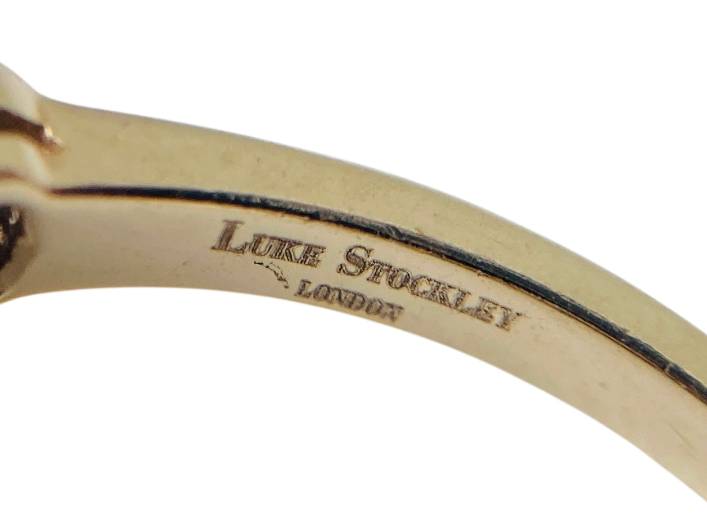 9ct Gold Luke Stockley Sapphire & Diamond Ring