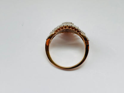 9ct Gold Diamond Ring