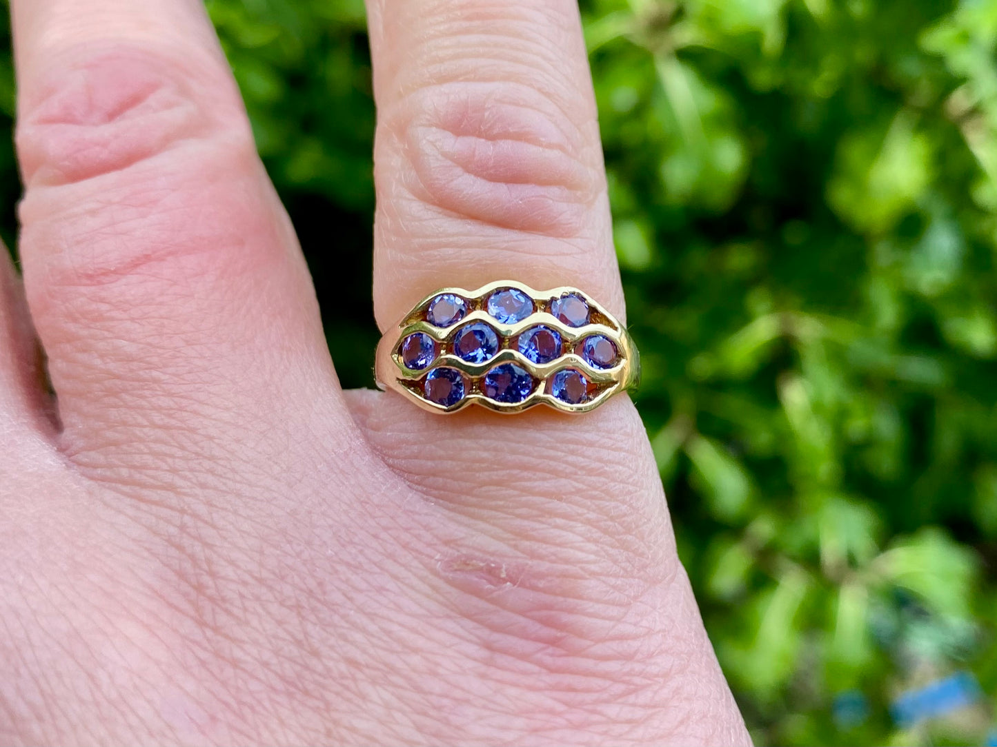 9ct Gold Tanzanite Ring