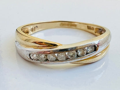 9ct Gold Diamond Ring