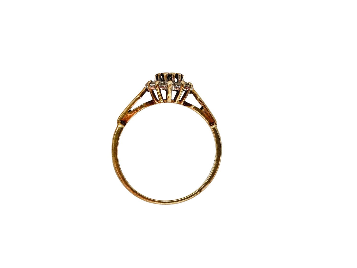 Vintage 9ct Gold Diamond Ring