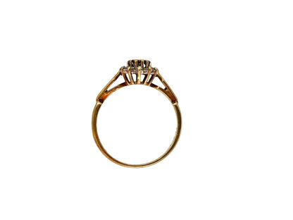 Vintage 9ct Gold Diamond Ring