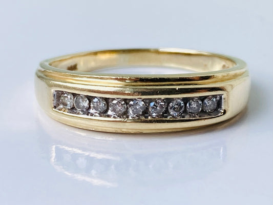 14ct Gold Diamond Ring