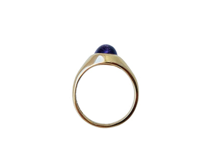 Vintage 9ct Gold Amethyst Ring