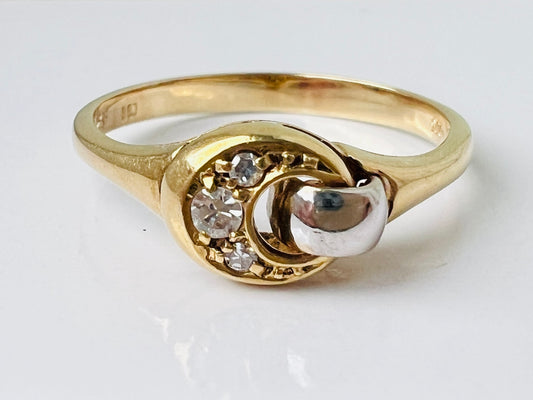 14ct Gold Diamond Ring
