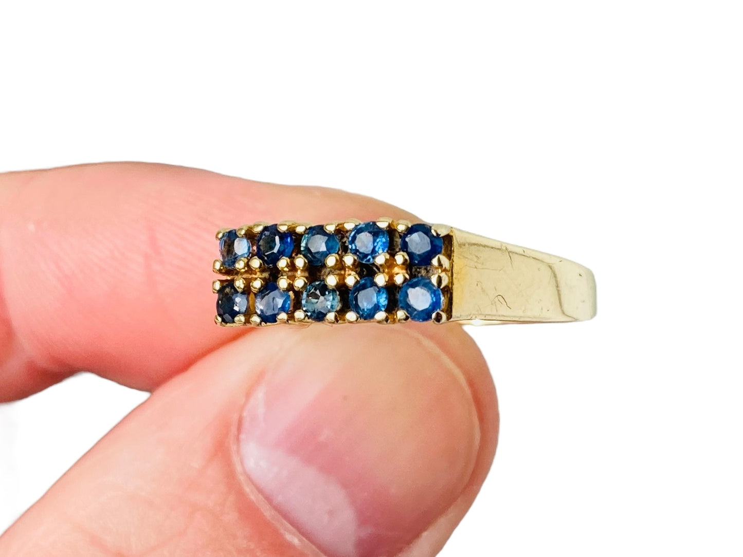 9ct Gold Sapphire Ring