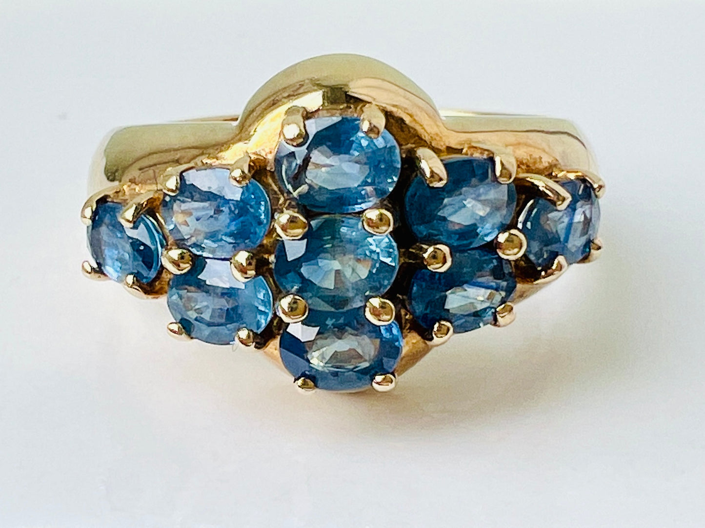 9ct Gold Sapphire Ring
