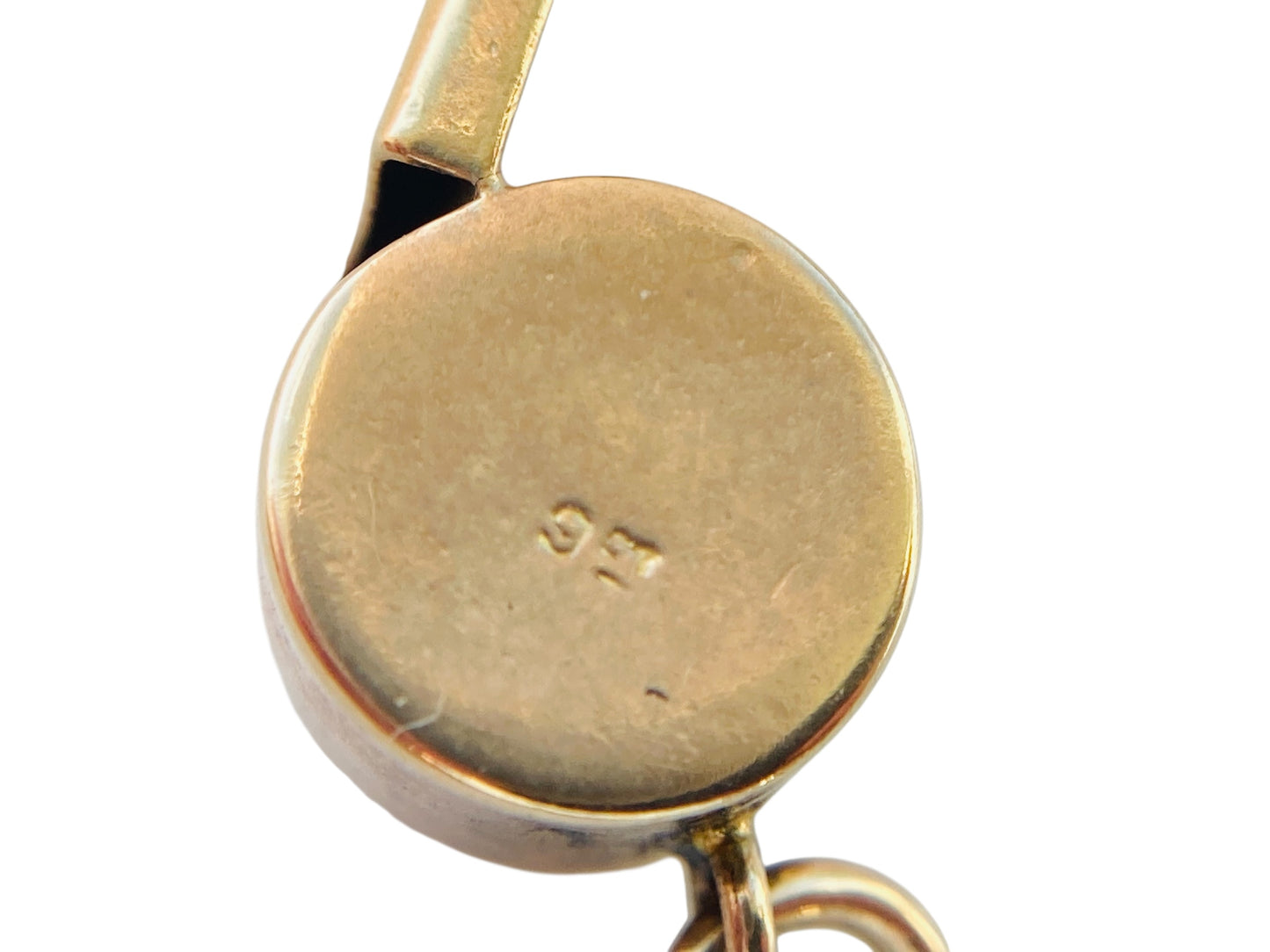 Vintage 9ct Gold Whistle Pendant or Charm