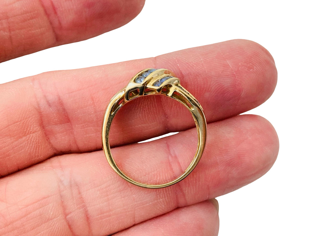 9ct Gold Sapphire Ring