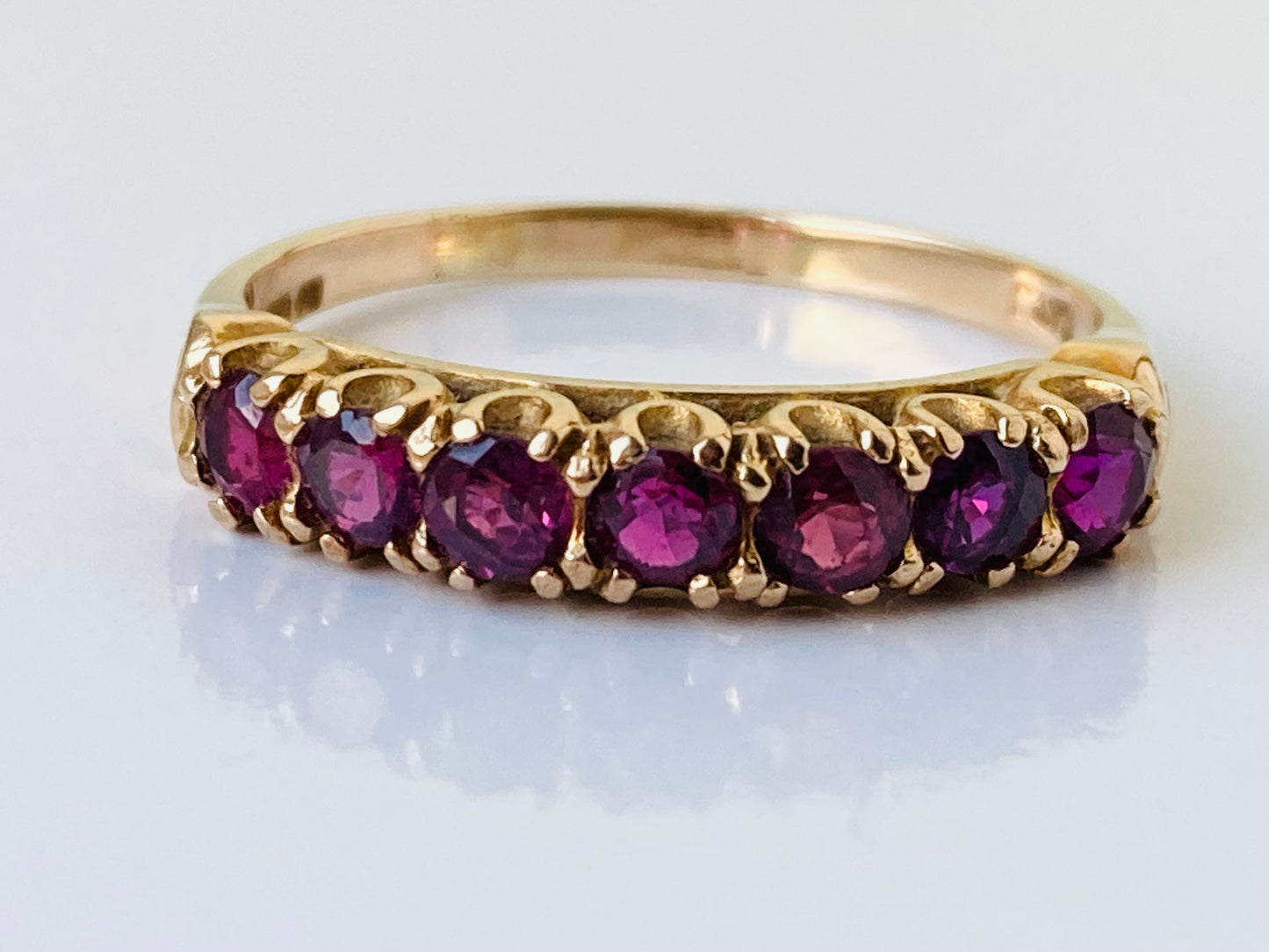 Vintage 9ct Gold Ruby Ring