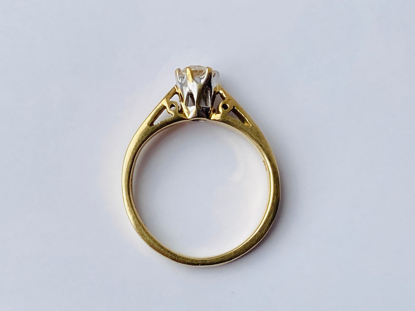 9ct Gold Diamond 0.25ct Solitaire Ring