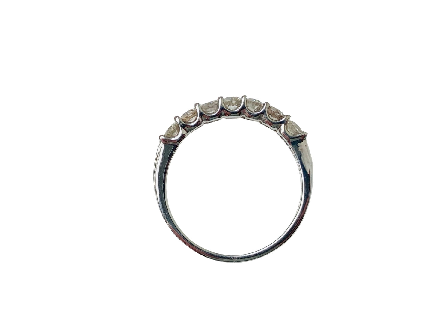 10ct Gold 0.50ct Seven-Stone Diamond Ring