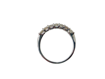 10ct Gold 0.50ct Seven-Stone Diamond Ring
