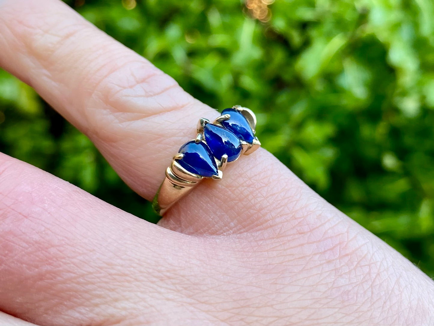 9ct Gold Sapphire Ring