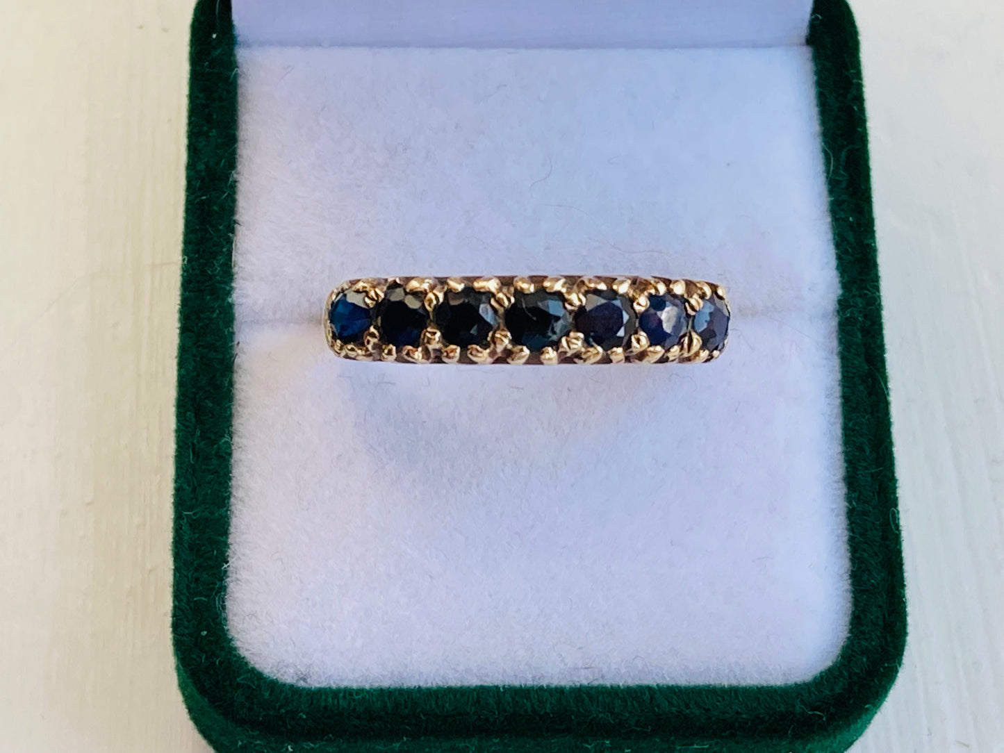 9ct Gold Sapphire Ring