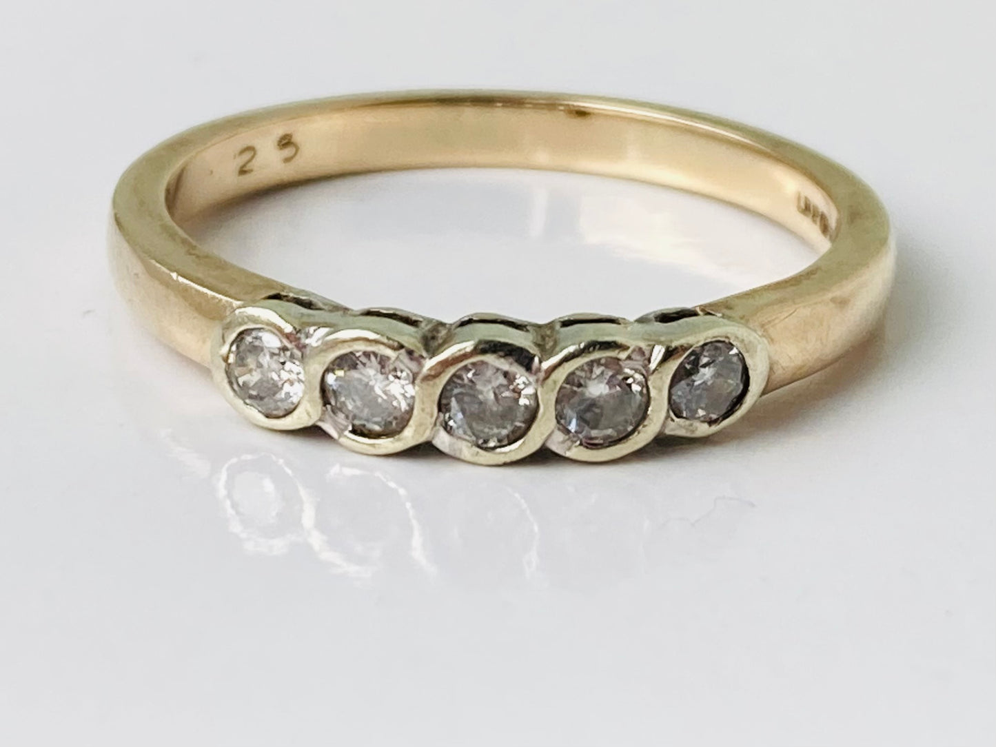 9ct Gold 0.25ct Diamond Ring