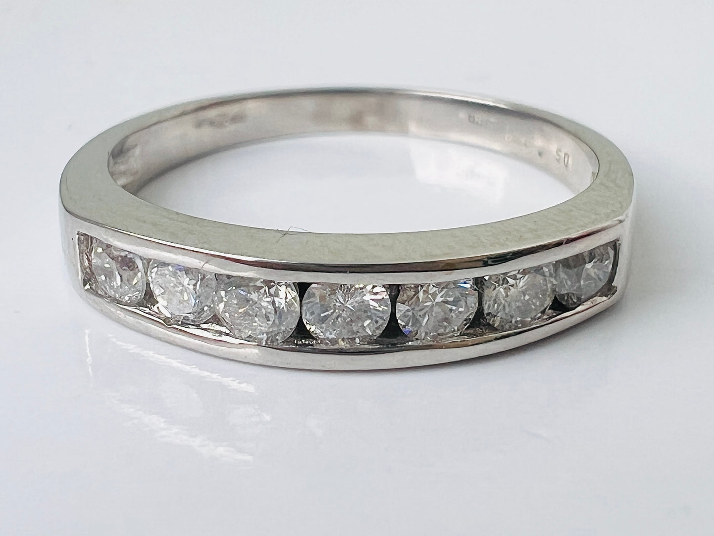 18ct Gold Seven-Stone 0.50ct Diamond Ring