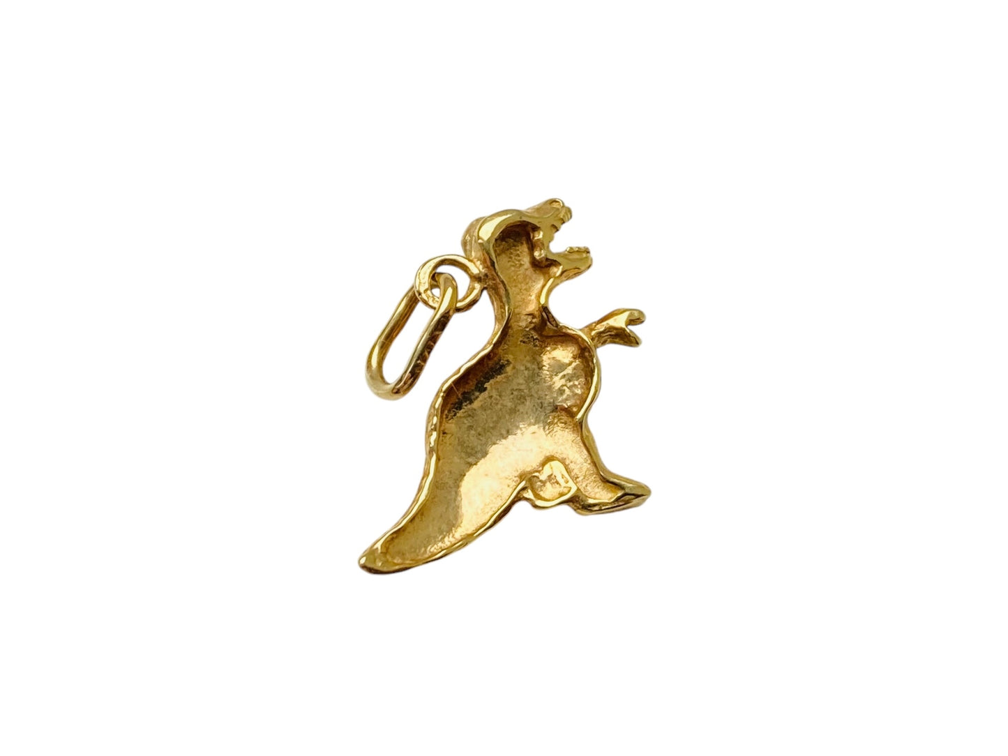 9ct Gold T-Rex Dinosaur Pendant