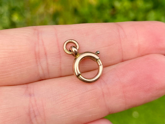 Antique 9ct Gold Bolt Clasp