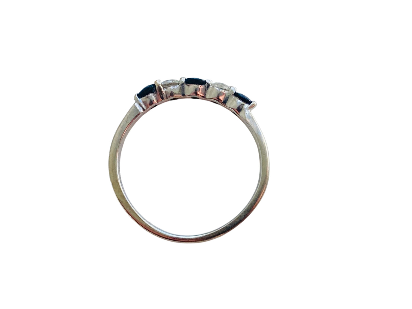 18ct Gold Sapphire & Diamond Ring