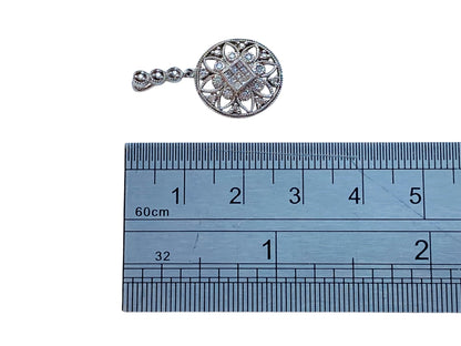 9ct Gold Diamond Pendant