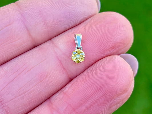 10ct Gold Diamond Pendant