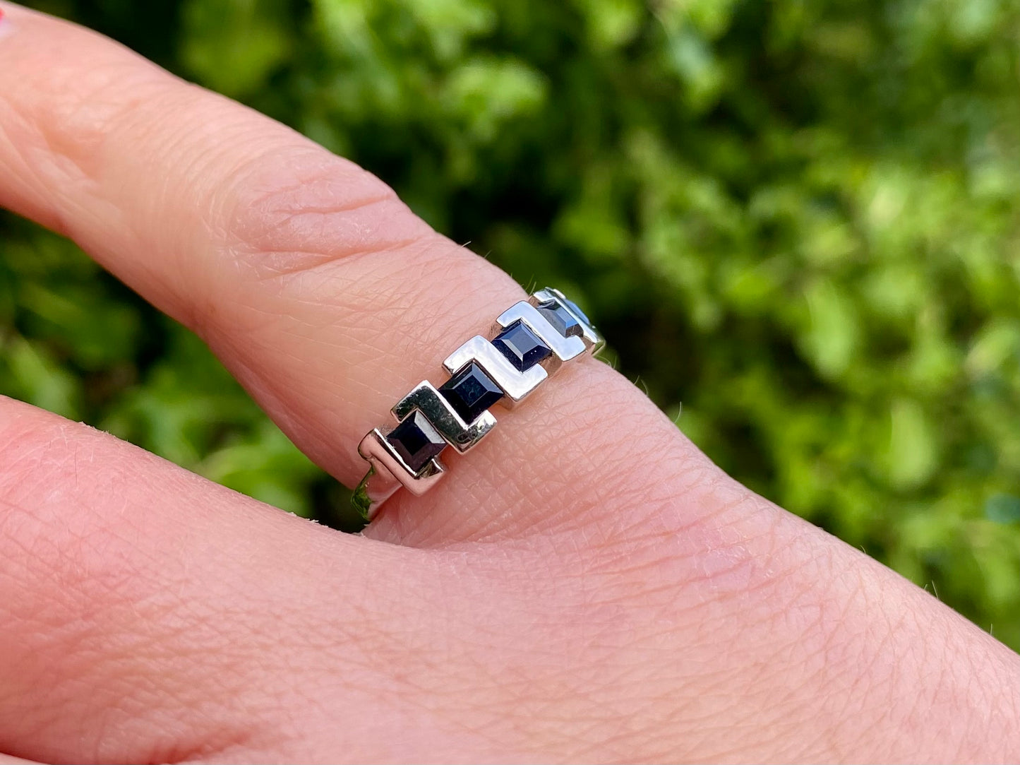 9ct Gold Sapphire Ring