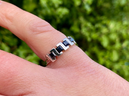 9ct Gold Sapphire Ring