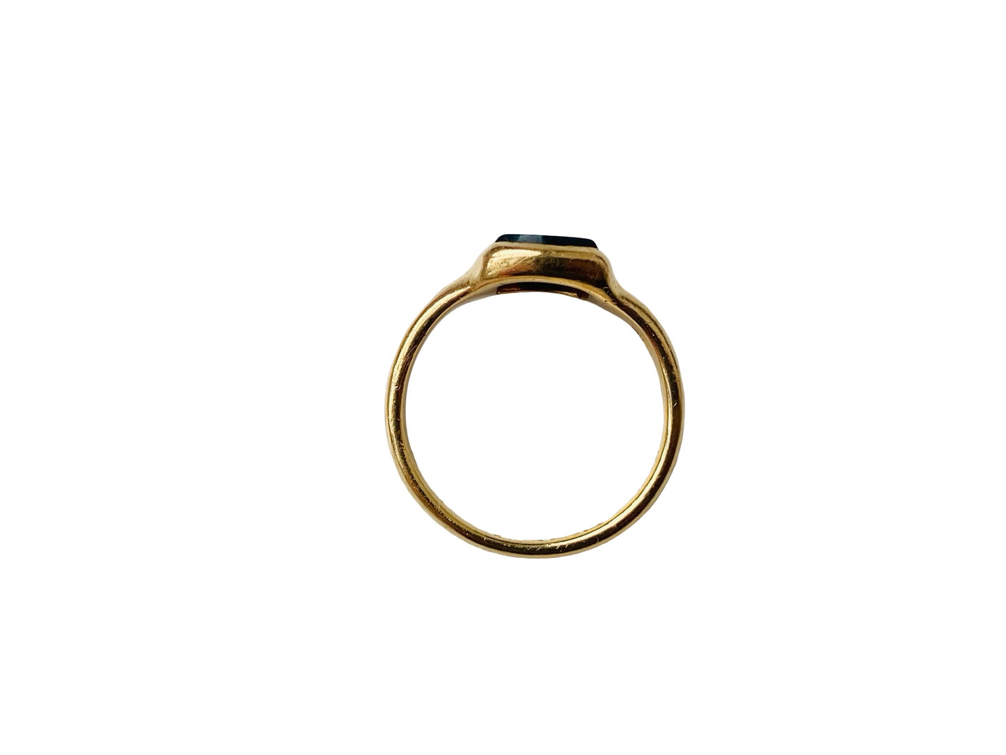 Antique 18ct Gold Bloodstone Ring