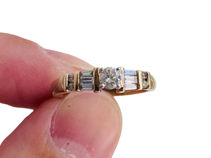9ct Gold 0.45ct Diamond Ring