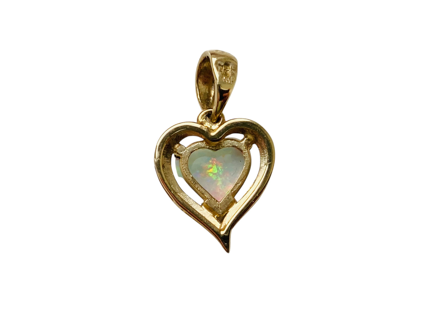 9ct Gold Opal Pendant