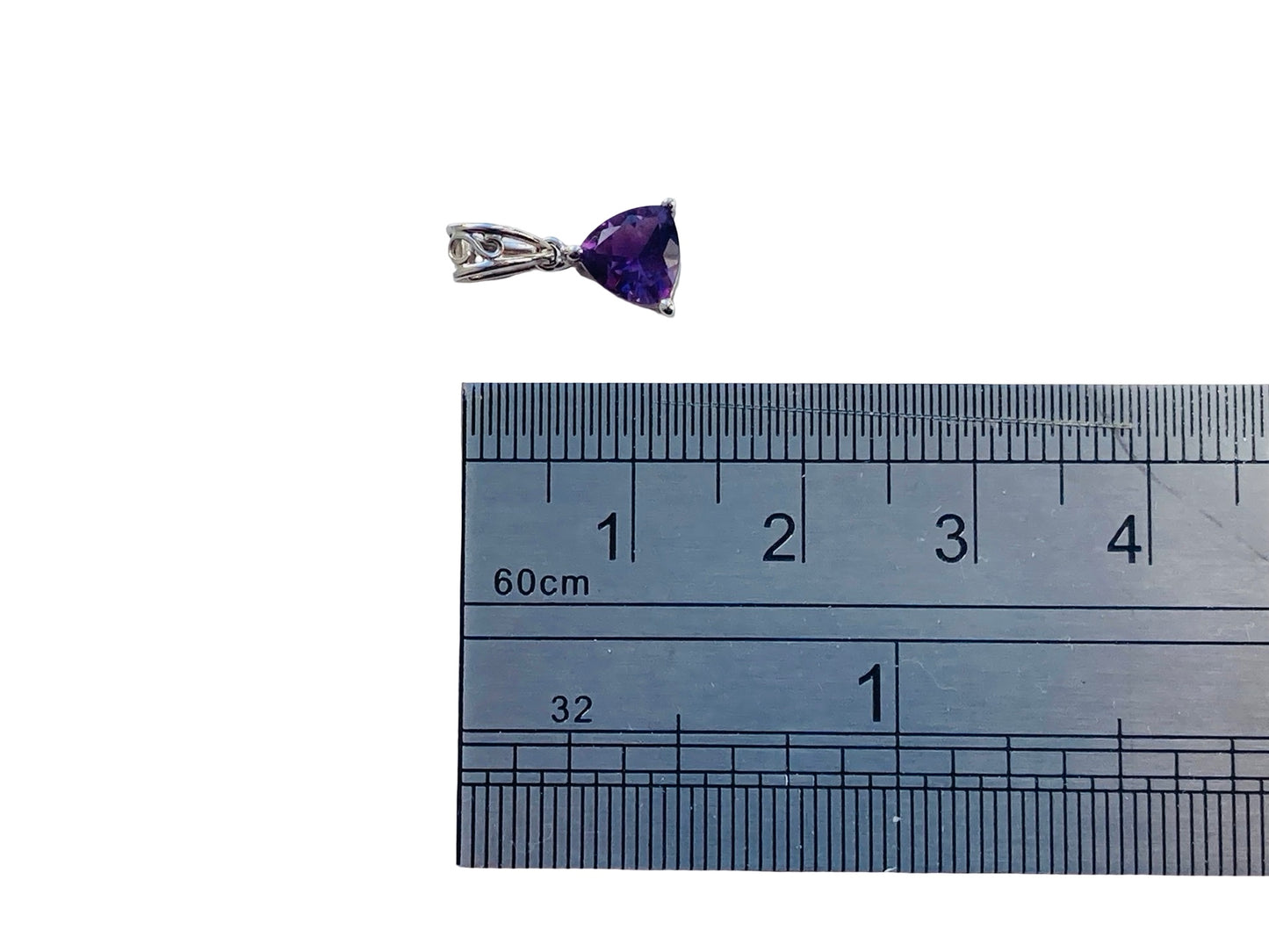 9ct Gold Amethyst Pendant