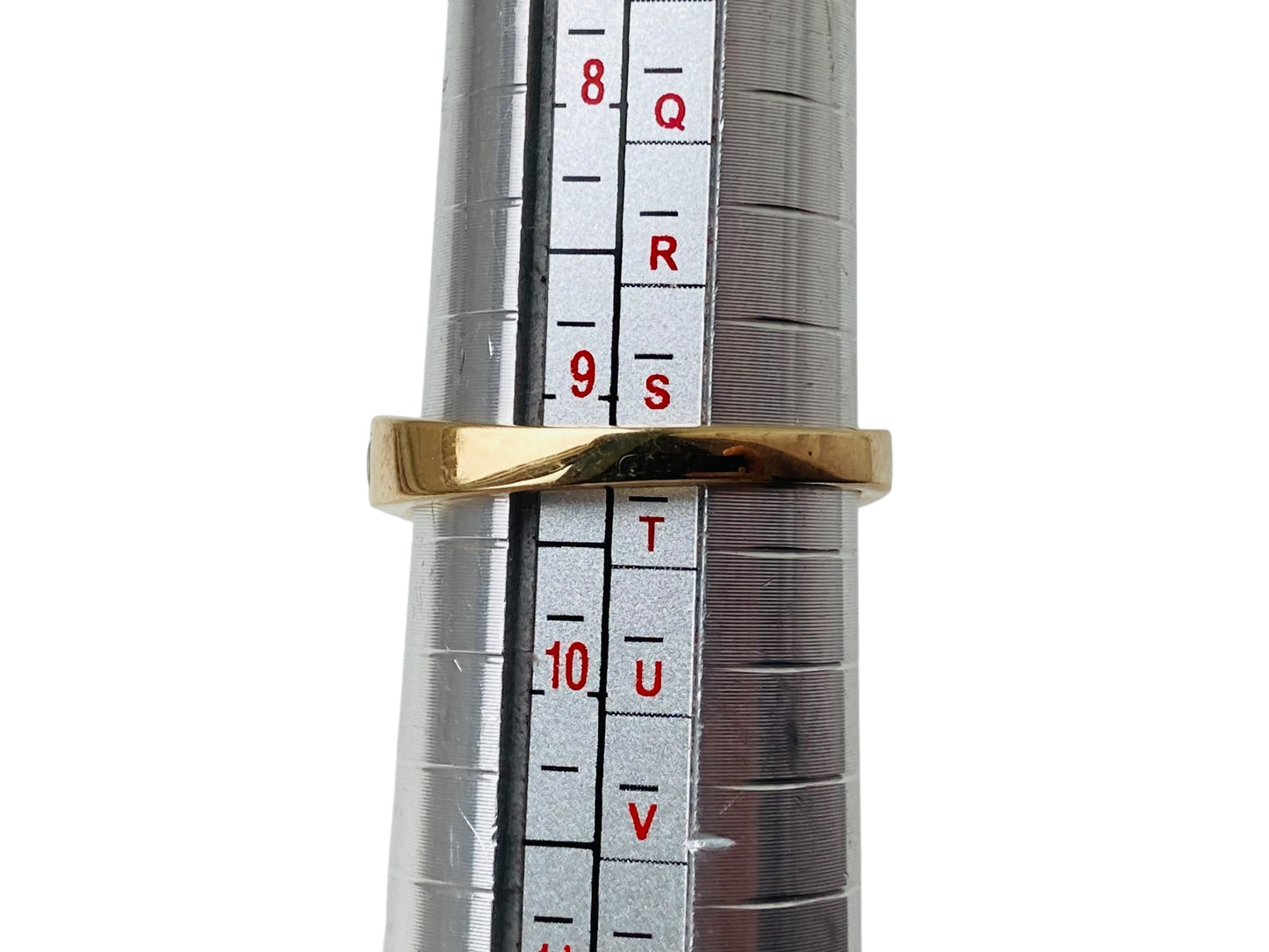 9ct Gold Emerald Wishbone Ring