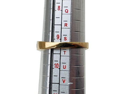 9ct Gold Emerald Wishbone Ring